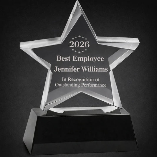 OCQ-541 Crystal Star Award 150mm