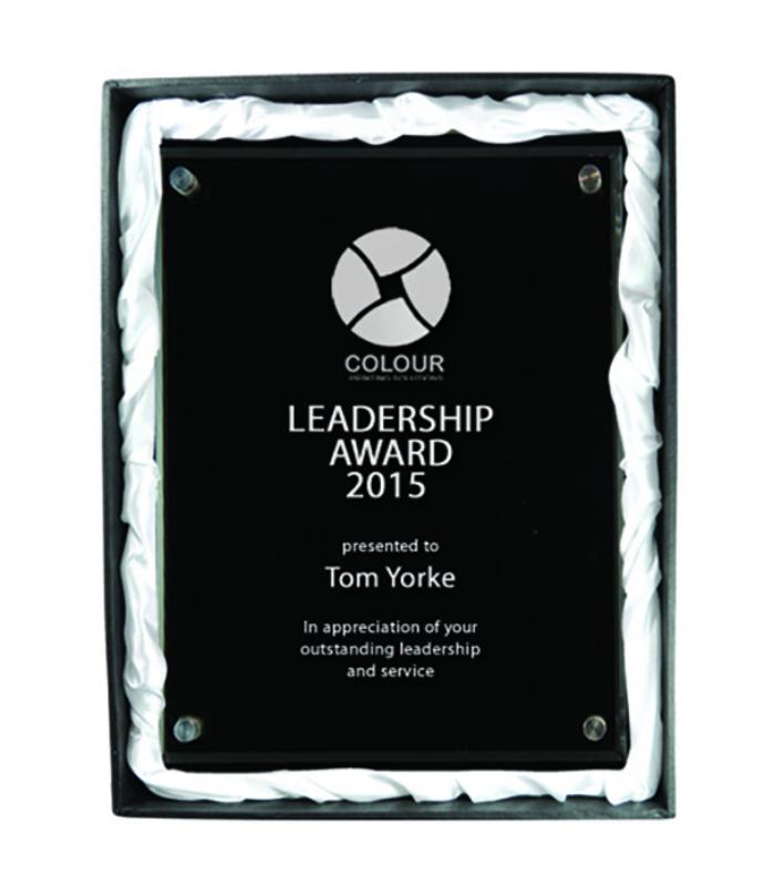 PBKA4 Plaque with Acrylic 22.5cm
