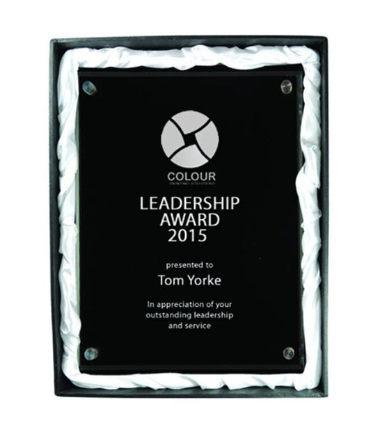 PBKA6 Plaque with Acrylic 30cm