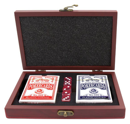 PKS01 Cards Gift Set Rosewood 20.5cm