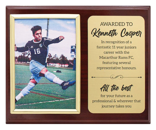 LP8-SAF1-H Photo Frame Plaque - Landscape 20cm