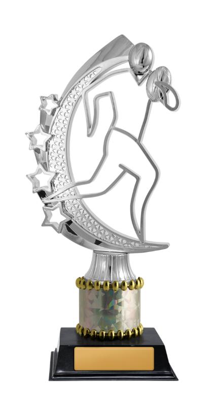 R24-2102 Male Rugby on Column 20.1cm