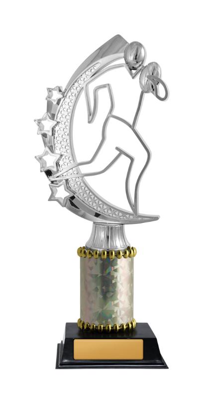 R24-2103 Male Rugby on Column 22.6cm