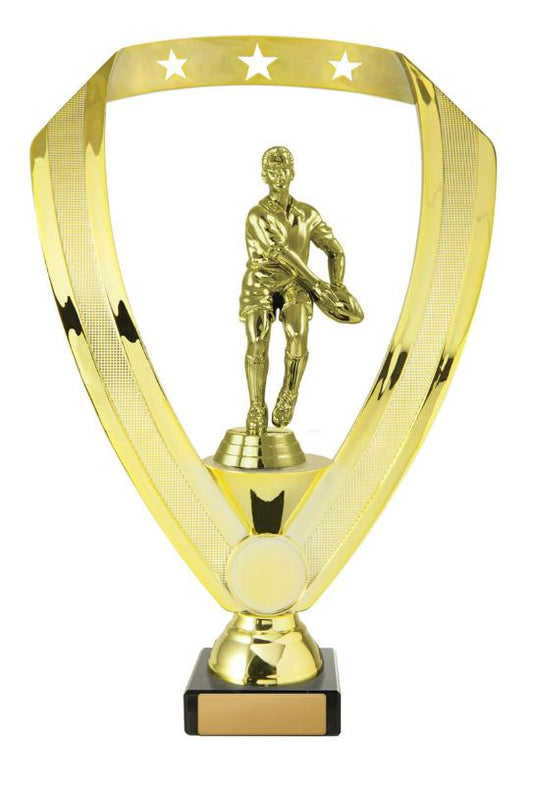R24-2120 Male Rugby on Base 24cm