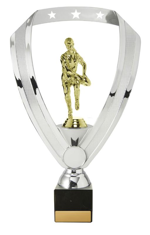 R24-2125 Female Rugby on Column 27cm