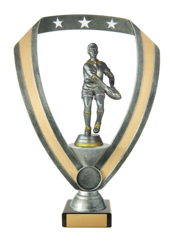 R24-2132 Male Rugby on Base 24cm