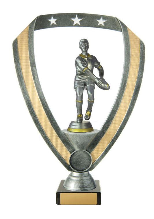 R24-2132 Male Rugby on Base 24cm