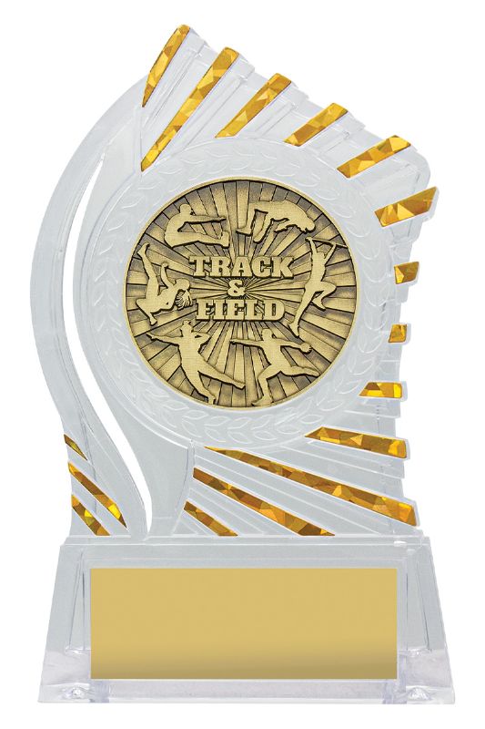 RH341 Solar Acrylic Trophy - Track & Field