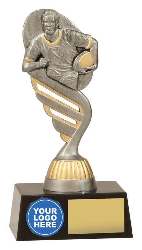 RL4021 Rugby Silver League / Union 16.5cm