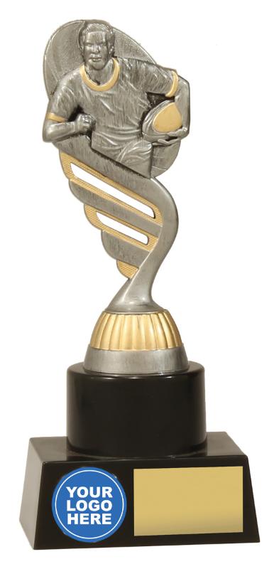 RL4023 Rugby Silver League / Union 20cm