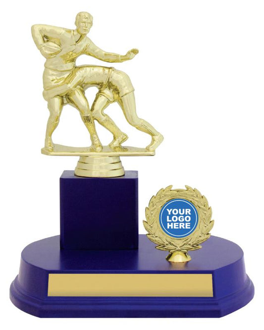 RL4091 Rugby Offset Column - Blue 20cm