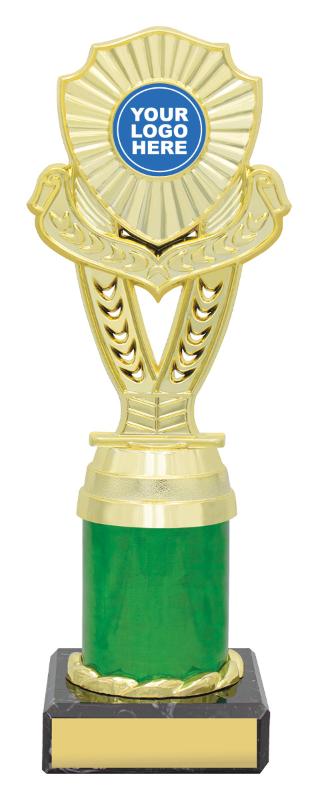 RL4122 Rugby Chevron - Green 21cm
