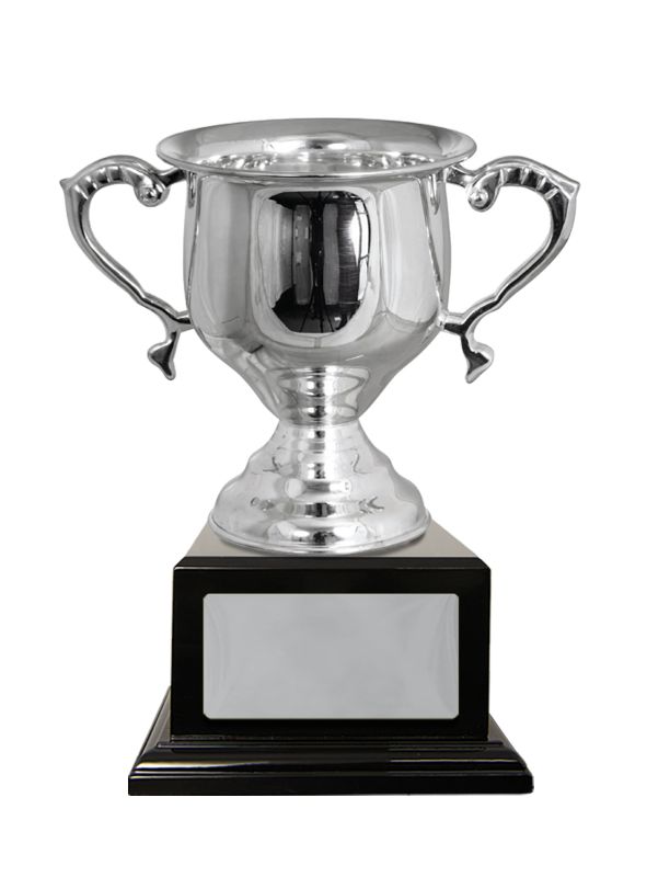S23-1003 Silver Plated Cup 38.5cm