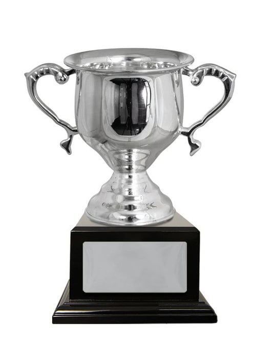 S23-1003 Silver Plated Cup 38.5cm