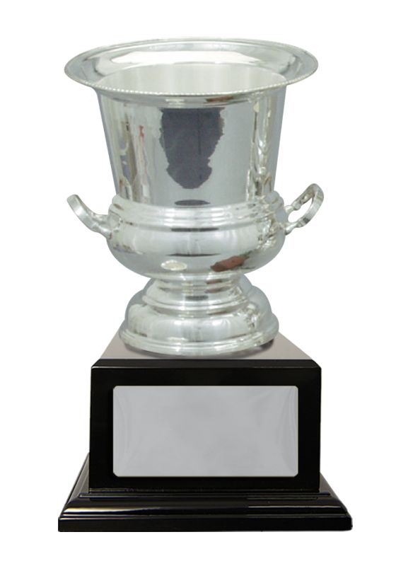 S23-1007 Silver Plated Cup 32.5cm