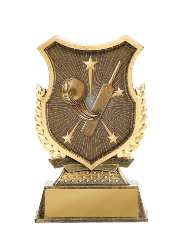 S23-1506 Shield Stand-Cricket 12.5cm