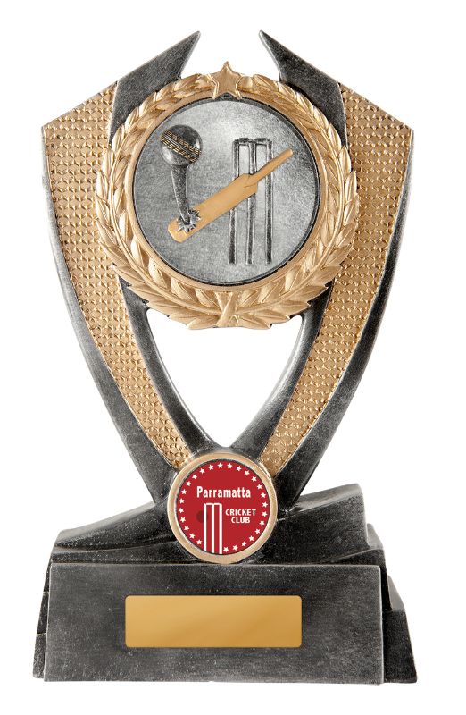 S23-1709 Hero Shield - Cricket 17.5cm