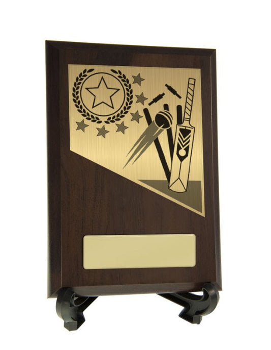S23-1907 Plaque with Cricket Trim 15.5cm
