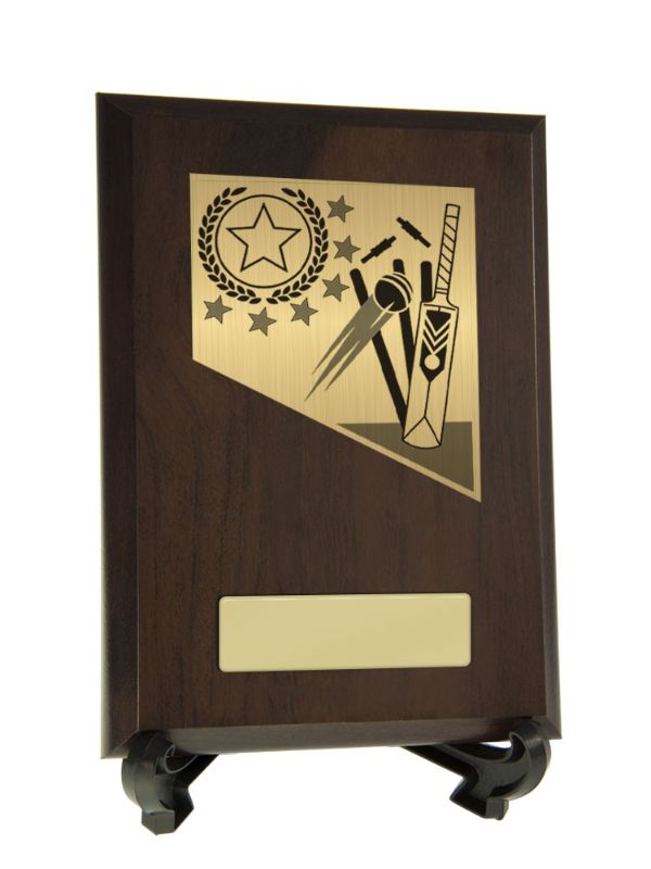 S23-1908 Plaque with Cricket Trim 17.5cm