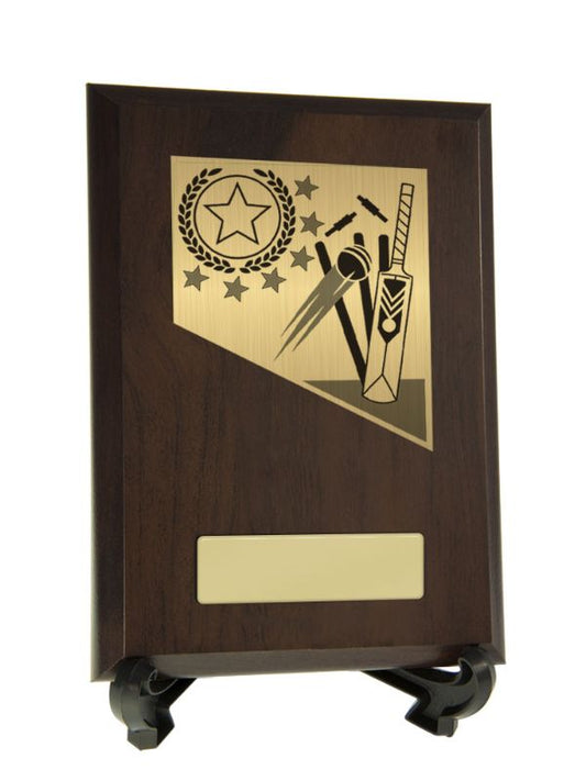 S23-1908 Plaque with Cricket Trim 17.5cm