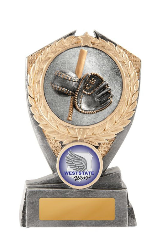 S23-2901 Hero Shield - Baseball 12.5cm