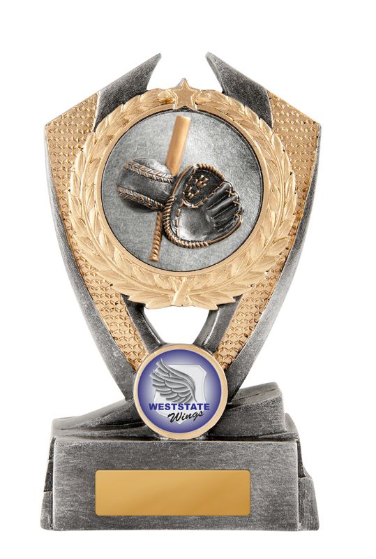 S23-2902 Hero Shield - Baseball 15cm
