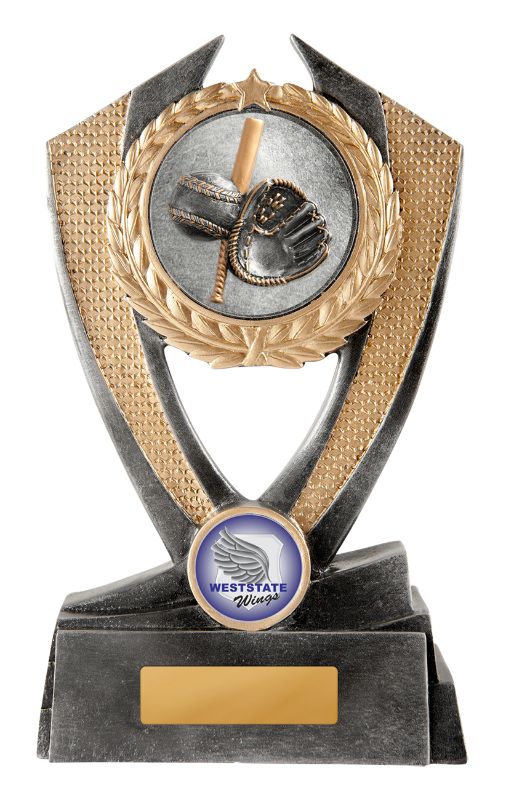 S23-2903 Hero Shield - Baseball 17.5cm