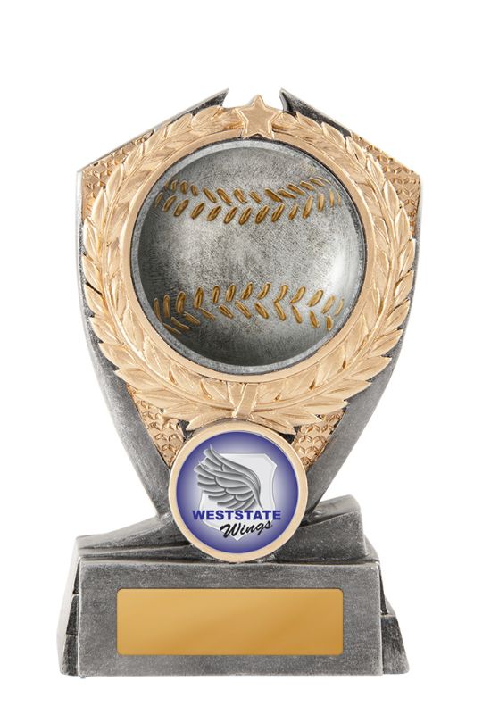S23-2904 Hero Shield - Baseball 12.5cm