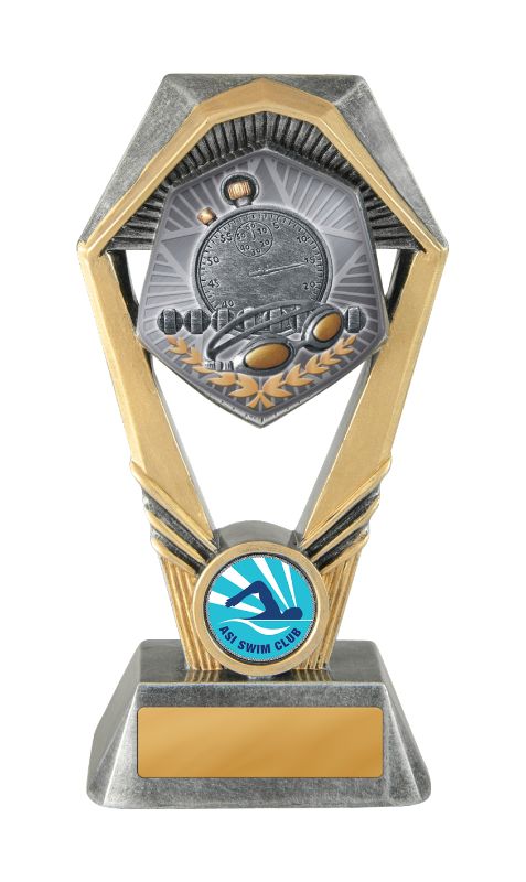 S23-3307 Hex Tower-Swimming 17cm