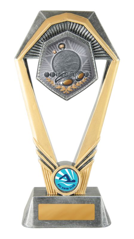 S23-3309 Hex Tower-Swimming 23cm