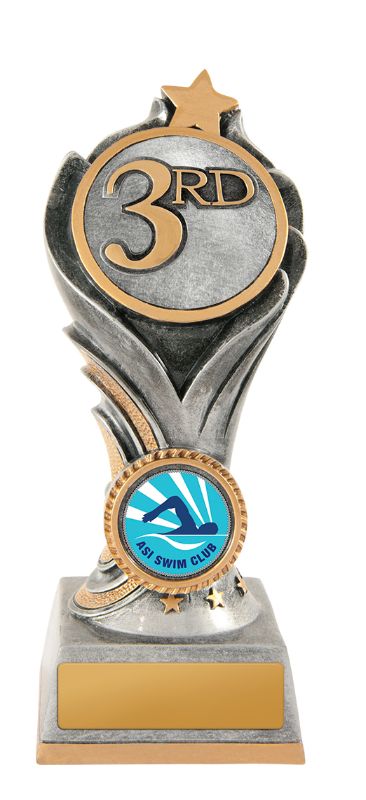 S23-3501 Flame Tower - Swimming 15cm