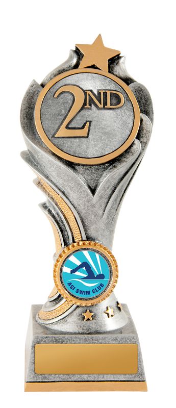 S23-3502 Flame Tower - Swimming 17.5cm