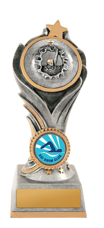 S23-3504 Flame Tower - Swimming 15cm