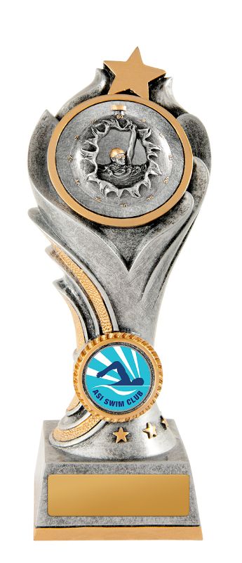 S23-3505 Flame Tower - Swimming 17.5cm