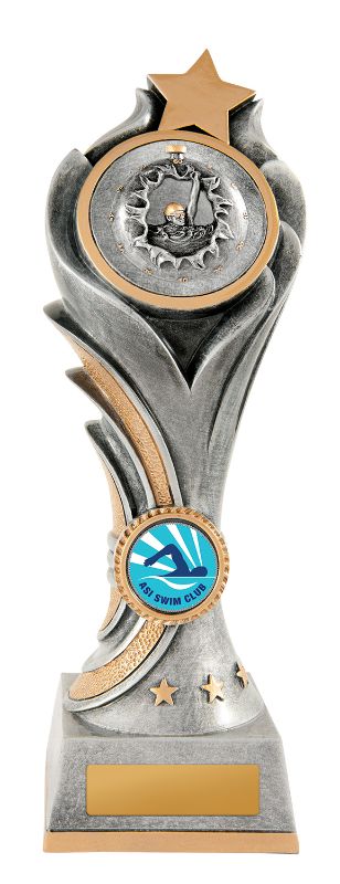 S23-3506 Flame Tower - Swimming 20cm