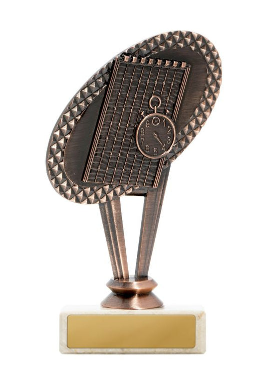 S23-3615 Metal Swimming Theme on Base 15cm