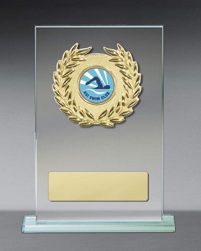 S23-3631 Metal Trim on Glass 17cm