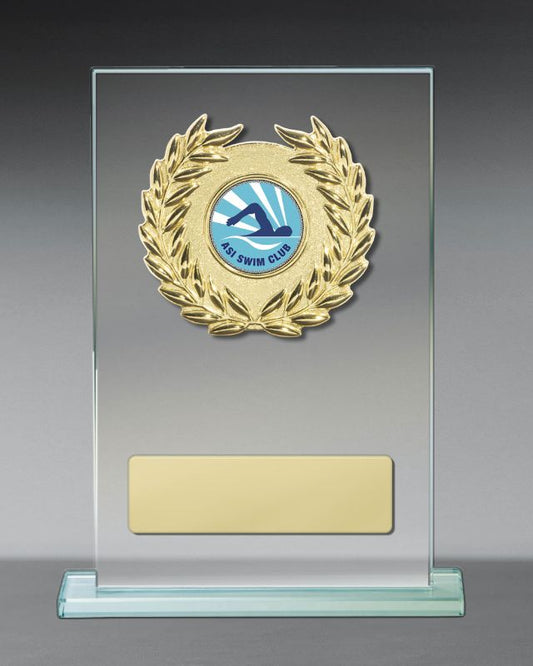 S23-3631 Metal Trim on Glass 17cm