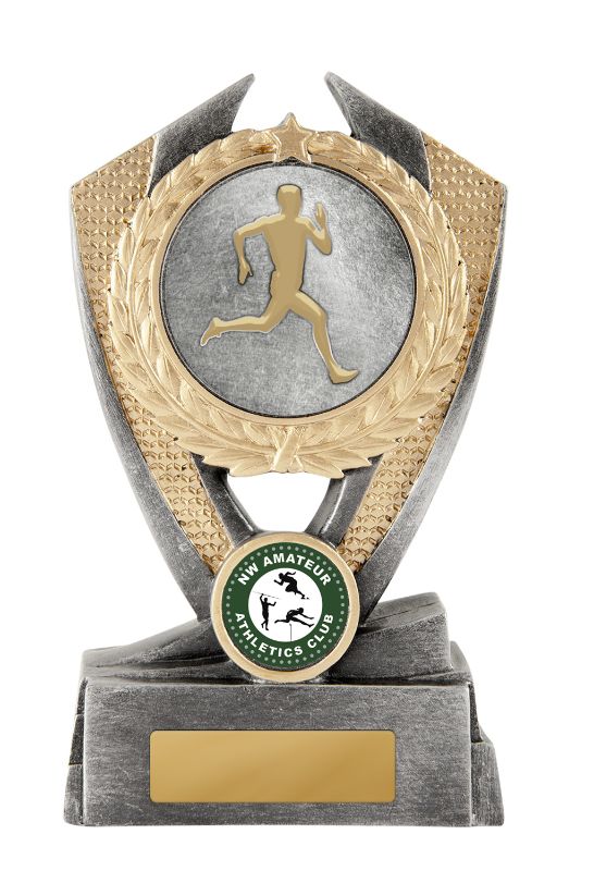 S23-4108 Hero Shield - Athletics 15cm