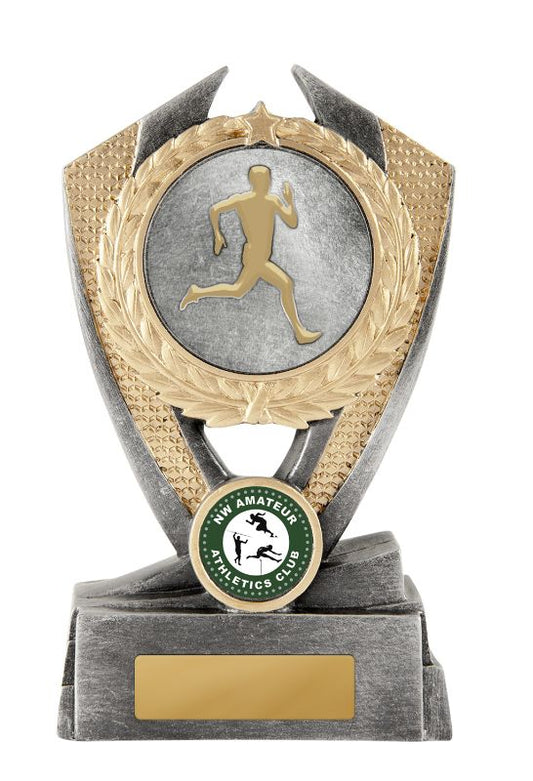 S23-4108 Hero Shield - Athletics 15cm