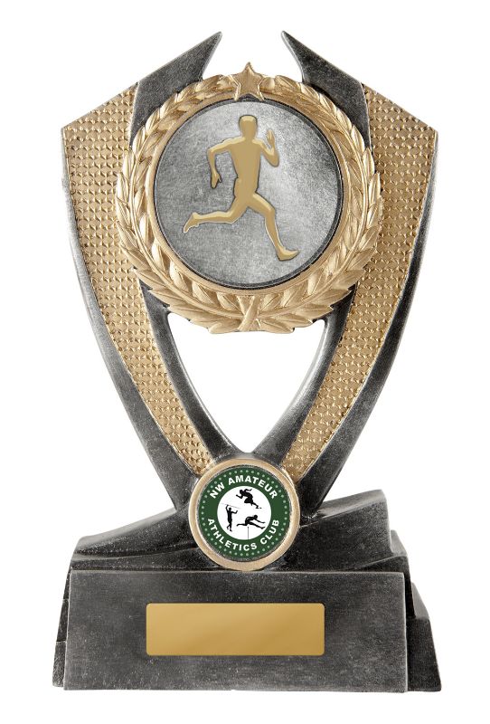 S23-4109 Hero Shield - Athletics 17.5cm