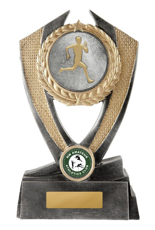 S23-4109 Hero Shield - Athletics 17.5cm