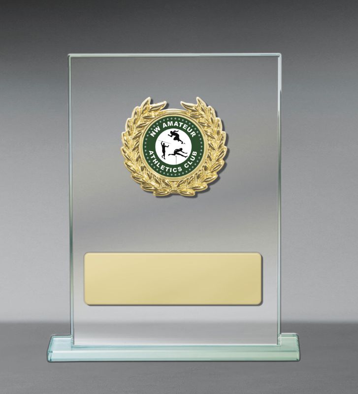 S23-4415 Metal Trim on Glass 13cm