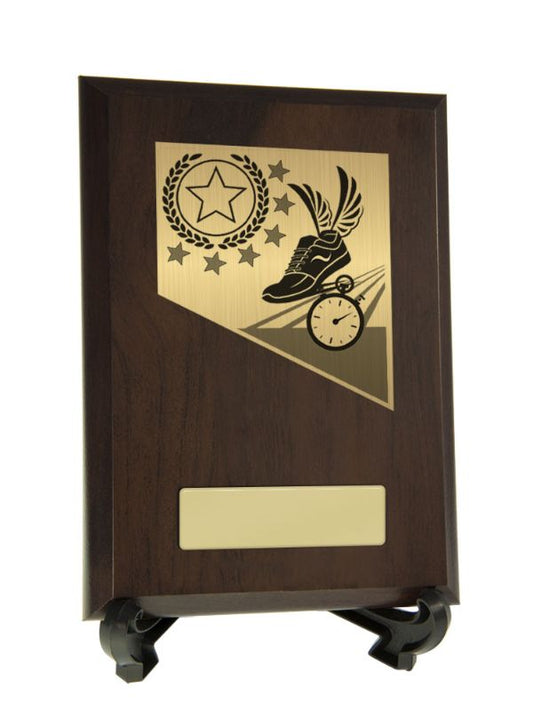 S23-4419 Plaque with Athletics Trim 17.5cm