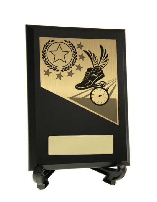 S23-4421 Plaque with Athletics Trim 15.5cm