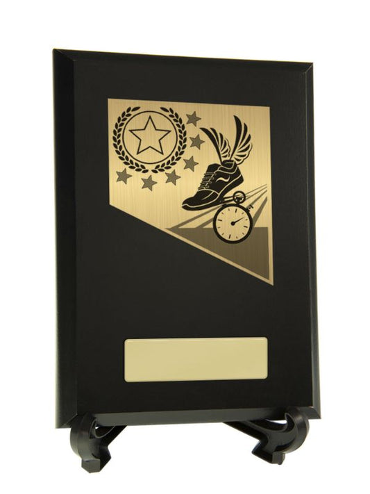 S23-4422 Plaque with Athletics Trim 17.5cm