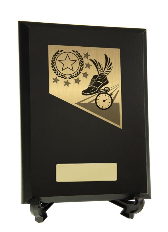 S23-4423 Plaque with Athletics Trim 20cm