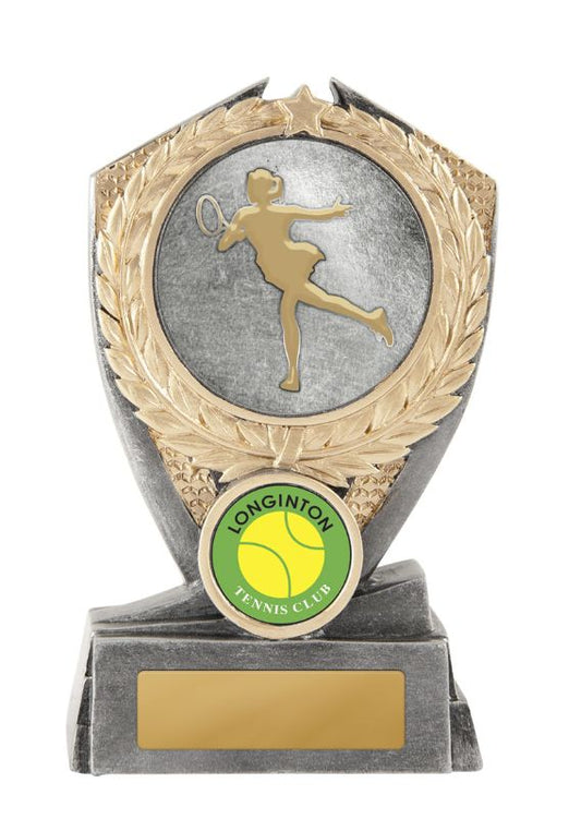 S23-5004 Hero Shield-Tennis 12.5cm
