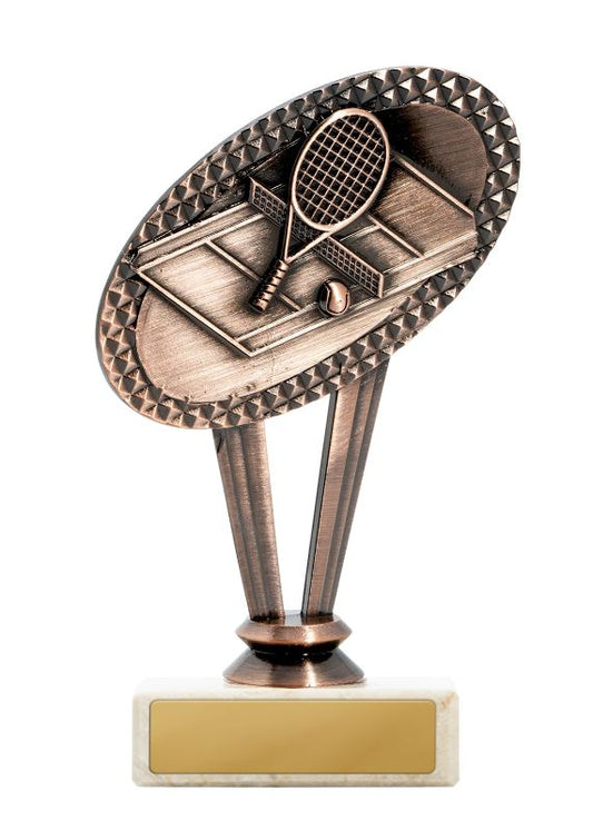 S23-5219 Metal Tennis Theme on Base 15cm