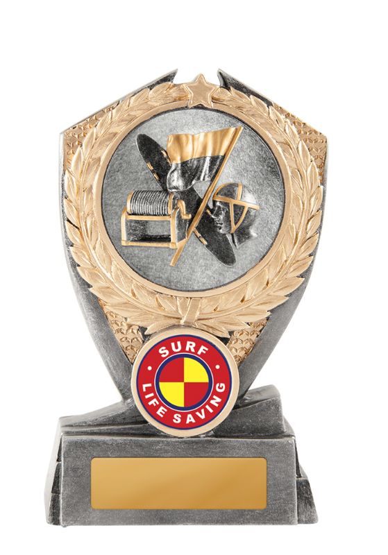 S23-5704 Hero Shield - Lifesaving 12.5cm